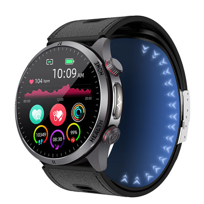 Vigorwrist Max 5 High Precision Air Pump Blood Pressure ECG Blood Sugar Blood Oxygen Monitoring SmartWatch