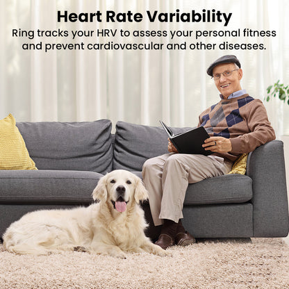 Vigorwrist R03 Blood Sugar Blood Pressure Blood oxygen HRV Sleep Monitoring Waterproof Smart Ring