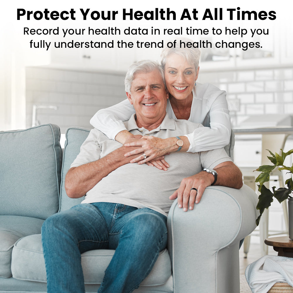 Vigorwrist R03 Blood Sugar Blood Pressure Blood oxygen HRV Sleep Monitoring Waterproof Smart Ring