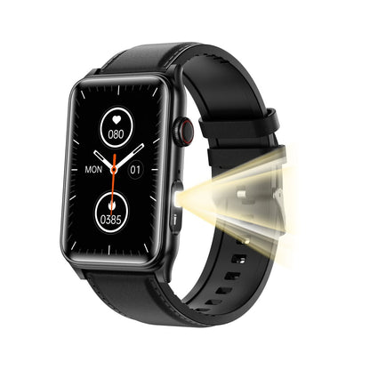 Vigorwrist Flashlight Blood Sugar Blood Pressure Blood oxygen Sleep Monitoring Waterproof Smartwatch