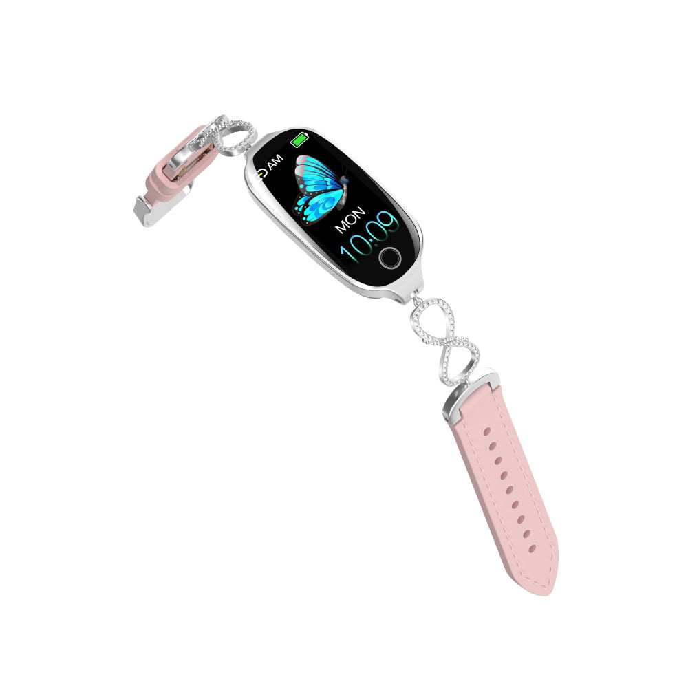 Vigorwrist Blood Sugar Blood Pressure monitoring Luxury Diamond Design Fashion Smartwatch