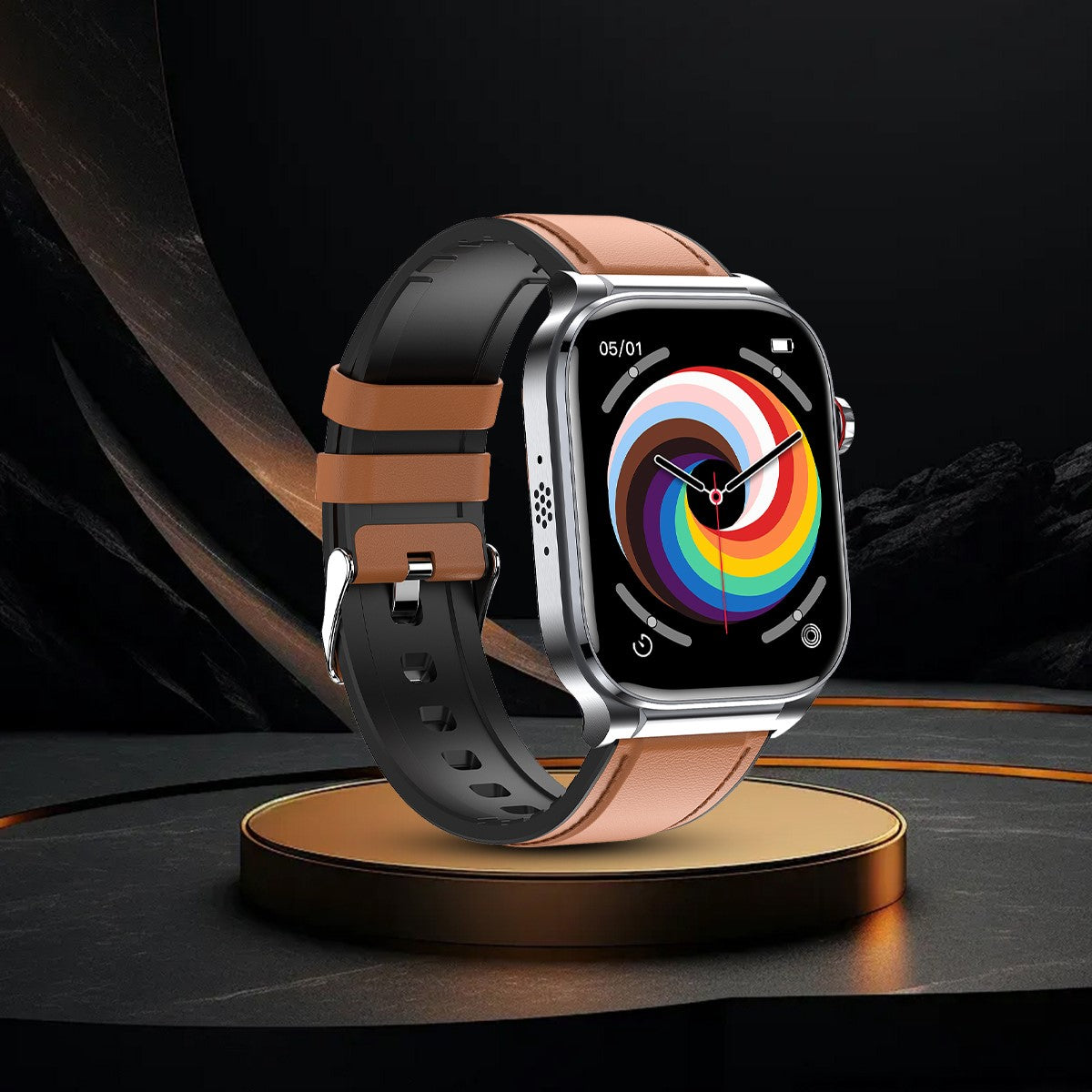 Vigorwrist Pro 9 High-end Flagship Smartwatch ECG blood glucose Uric acid cholesterol Stress monitoring