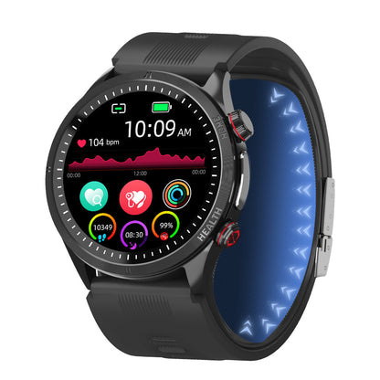 Vigorwrist Max 5 High Precision Air Pump Blood Pressure ECG Blood Sugar Blood Oxygen Monitoring SmartWatch