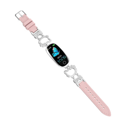 Vigorwrist Blood Sugar Blood Pressure monitoring Luxury Diamond Design Fashion Smartwatch