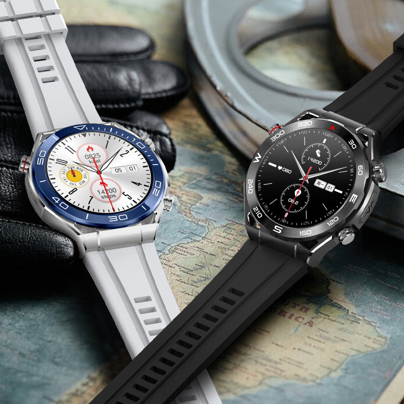 Vigorwrist Max 1 Heart rate Blood Glucose ECG/EKG Blood Pressure Monitoring Bluetooth Talk Smartwatch