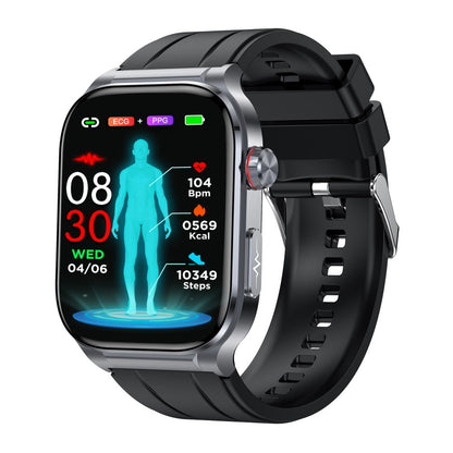 Vigorwrist Pro 9 High-end Flagship Smartwatch ECG blood glucose Uric acid cholesterol Stress monitoring
