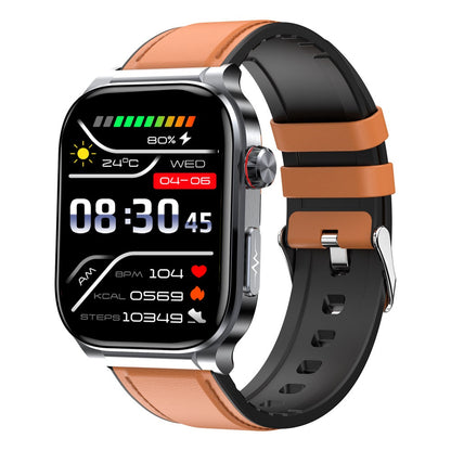 Vigorwrist Pro 9 High-end Flagship Smartwatch ECG blood glucose Uric acid cholesterol Stress monitoring
