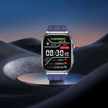 Vigorwrist Pro 9 High-end Flagship Smartwatch ECG blood glucose Uric acid cholesterol Stress monitoring