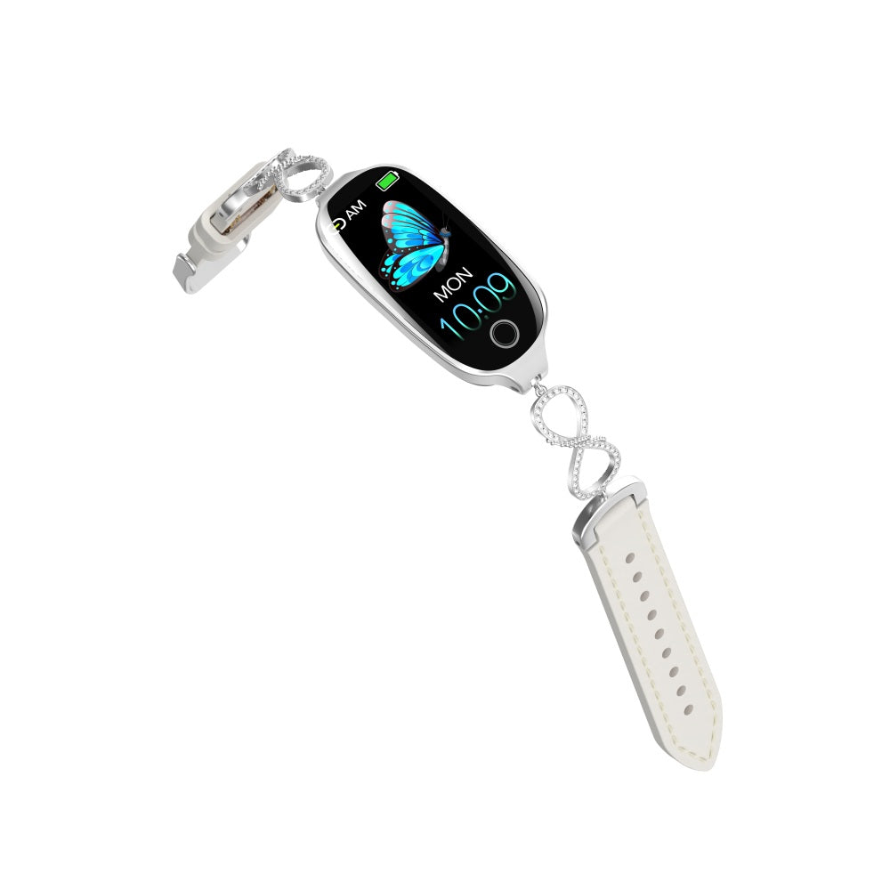 Vigorwrist Blood Sugar Blood Pressure monitoring Luxury Diamond Design Fashion Smartwatch