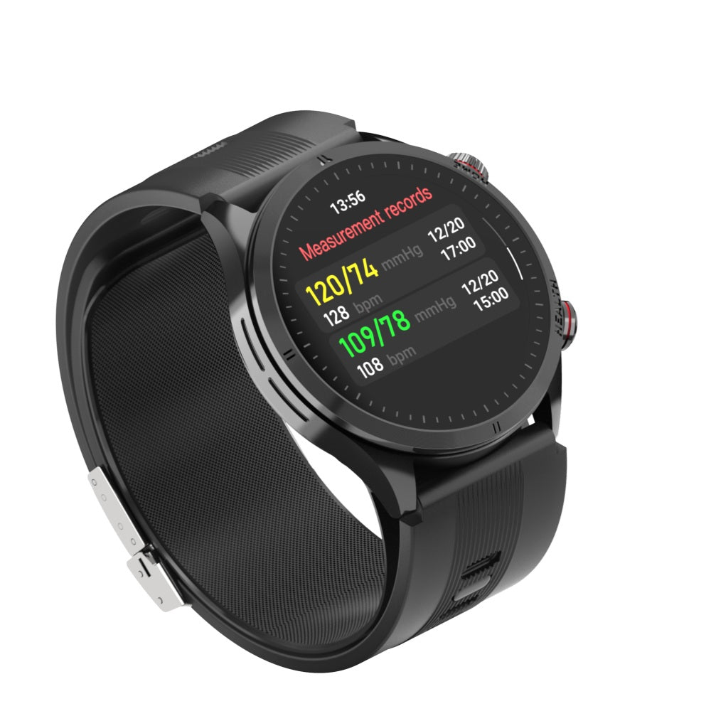 Vigorwrist Max 5 High Precision Air Pump Blood Pressure ECG Blood Sugar Blood Oxygen Monitoring SmartWatch